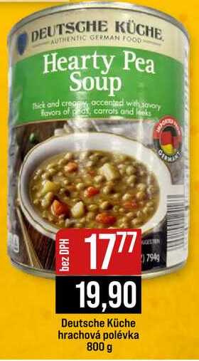 Deutsche Küche hrachová polévka 800 g