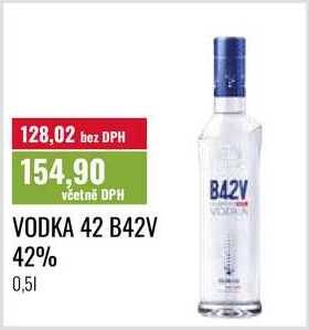 VODKA 42 B42V 42% 0,5l
