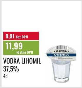 VODKA LIHOMIL 37,5% 4cl 