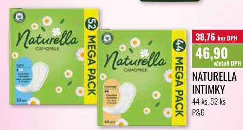 NATURELLA INTIMKY 44 ks, 52 ks Ratio