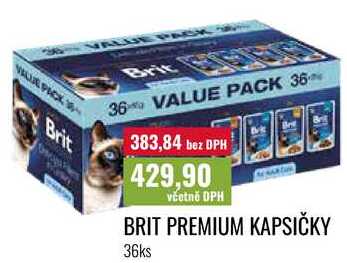 BRIT PREMIUM KAPSIČKY 36ks