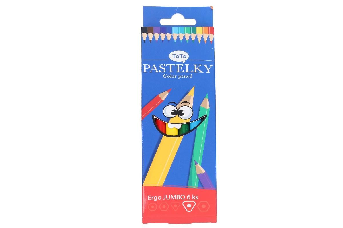 Wiky Pastelky Jumbo ERGO 6 ks, 6 KS