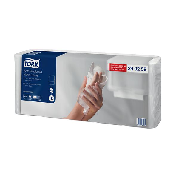 Tork Single papírové ručníky 2vrstvé (5x 250 ks)
