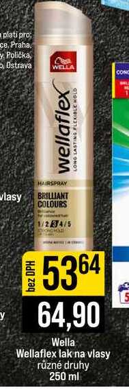 Wella Wellaflex lak na vlasy různé druhy 250 ml