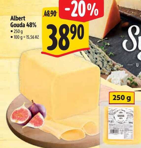 Albert Gouda 48% 250g