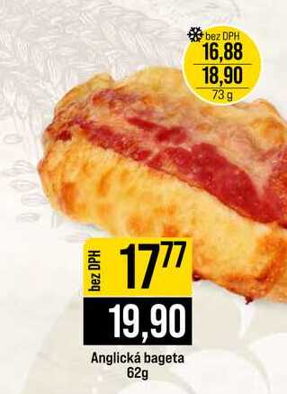 Anglická bageta 62g 