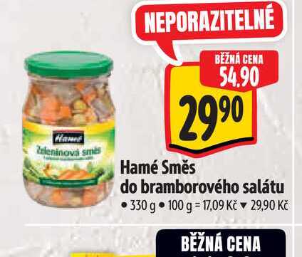 Hamé Směs do bramborového salátu 330 g