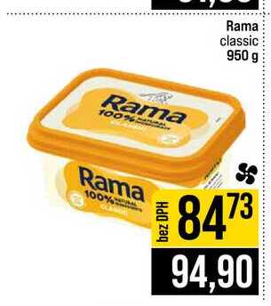 Rama classic 950 g  v akci
