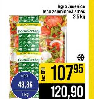 Agro Jesenice lečo zeleninová směs 2,5 kg