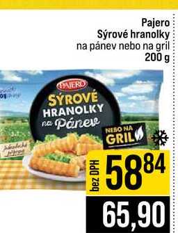 Pajero Sýrové hranolky na pánev nebo na gril 200 g 