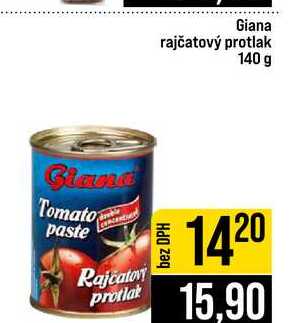 Giana rajčatový protlak 140 g
