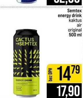 Semtex energy drink kaktus air original 500 ml