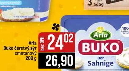 Arla Buko čerstvý sýr smetanový 200 g 