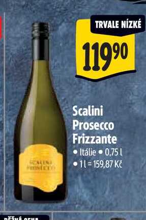   Scalini Prosecco Frizzante 0,75 l