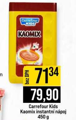 Carrefour Kids Kaomix instantní nápoj 450 g