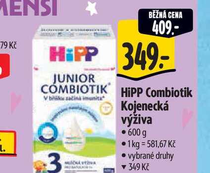 HiPP Combiotik Kojenecká výživa 600 g