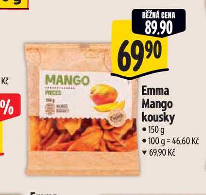   Emma Mango kousky 150 g 