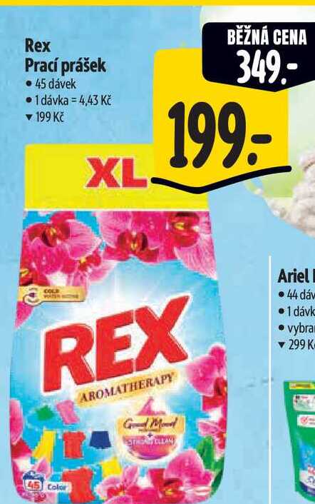 Rex Prací prášek  45 dávek Albert