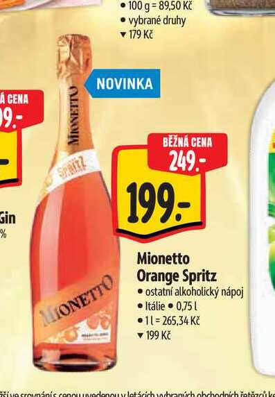 Mionetto Orange Spritz 0,75 l