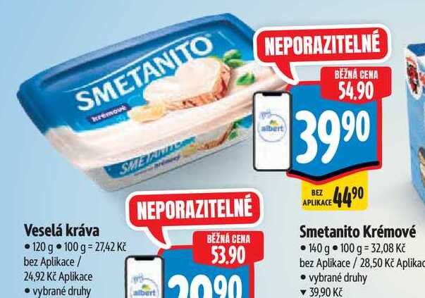   Smetanito Krémové 140 g 