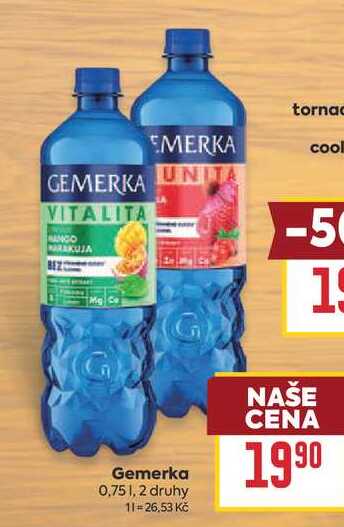 Gemerka 0,75l