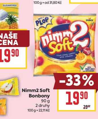 Nimm2 Soft Bonbony 90 g