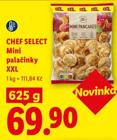 CHEF SELECT Mini palačinky XXL, 625 g