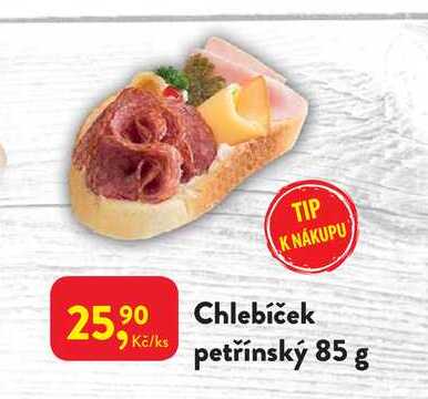 Chlebíček petřínský 85 g