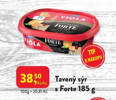 Tavený sýr s Forte 185 g