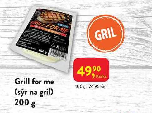 Grill for me (sýr na gril) 200 g