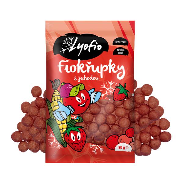 Lyofio Fiokřupky s jahodou Košík.cz