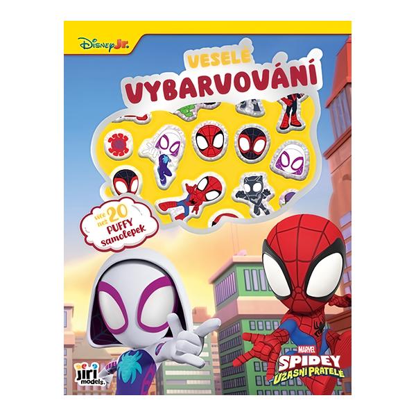 JIRI MODELS Veselé vybarvování se super samolepkami Spidey