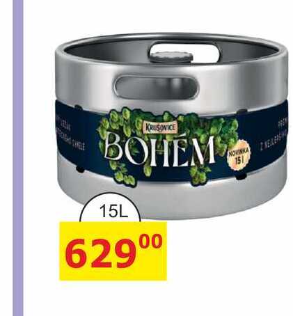 KRUŠOVICE BOHÉM 15L
