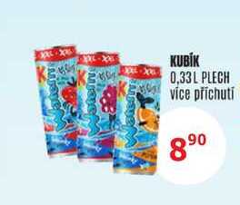 KUBÍK 0,33L PLECH BENE NÁPOJE