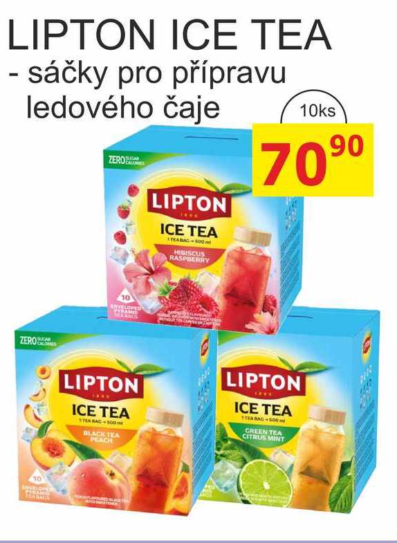 LIPTON ICE TEA - sáčky pro přípravu ledového čaje 10ks