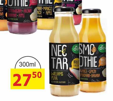 SMOOTHIE DEVA 300ml hruška, mix