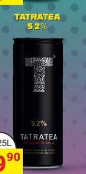 TATRATEA 5,2% 0,25l plech