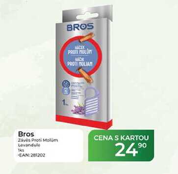 Bros Záves Proti Molüm Levandule 1ks