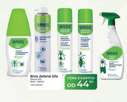 Bros Zelená Síla Zelená Sila 50ml 500ml