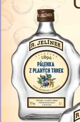 R. JELÍNEK Pálenka z Planých Trnek 42% 0,7l