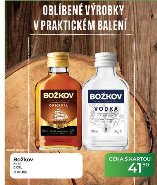 Božkov mini 0,09L