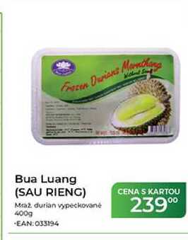 Bua Luang (SAU RIENG) Mra2 durian vypeckované 400g