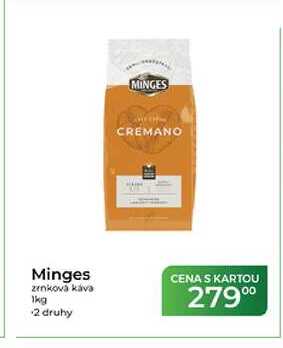 Minges zrnková káva 1kg
