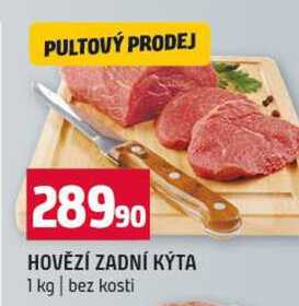 HOVĚZÍ ZADNÍ KỲTA 1 kg bez kosti 
