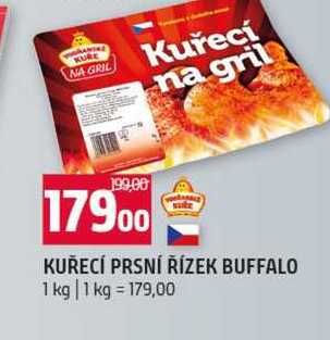 KUŘECÍ PRSNÍ ŘÍZEK BUFFALO 1 kg