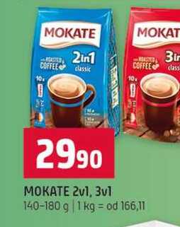 MOKATE 2v1, 3v1 140-180 g
