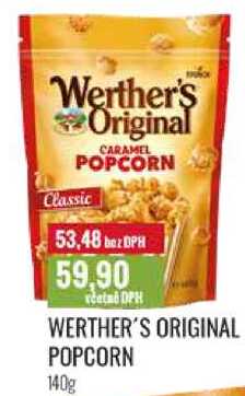 WERTHER'S ORIGINAL POPCORN, 140g