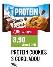 PROTEIN COOKIES S ČOKOLÁDOU, 25g