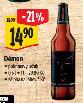 Démon, 0,5 l