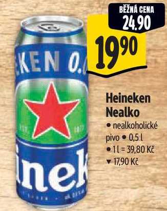 Heineken Nealko, 0,5 l